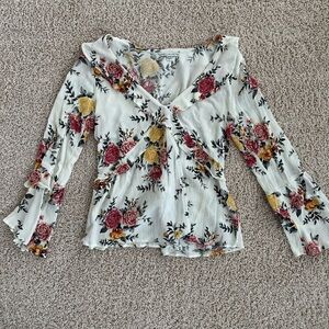 American Eagle Floral Top